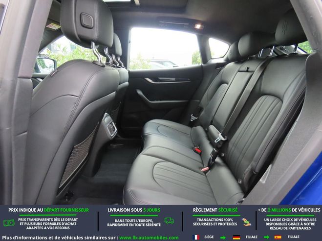 Maserati Levante V6 350 CH Bleu M�tallique de 2021