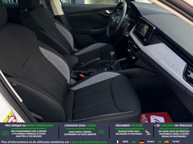 Skoda Scala 1.0 TSI 116 ch BVA Blanc M�tallique de 2025