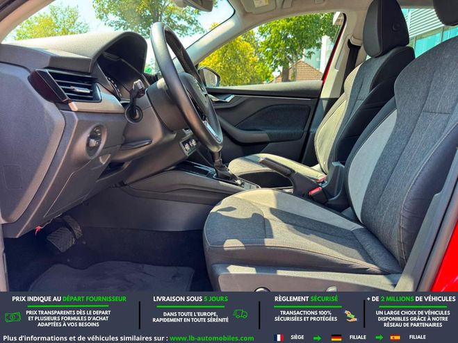 Skoda Scala 1.6 TDI 116 ch BVA Rouge M�tallique de 2020