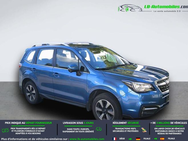 Subaru Forester 2.0 150 ch BVA Bleu M�tallique de 2019