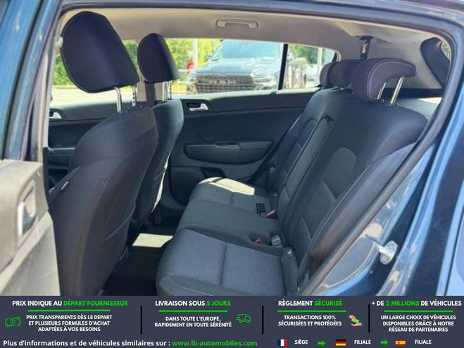Kia Sportage 1.6 GDi 132 4x2 Bleu M�tallique de 2018