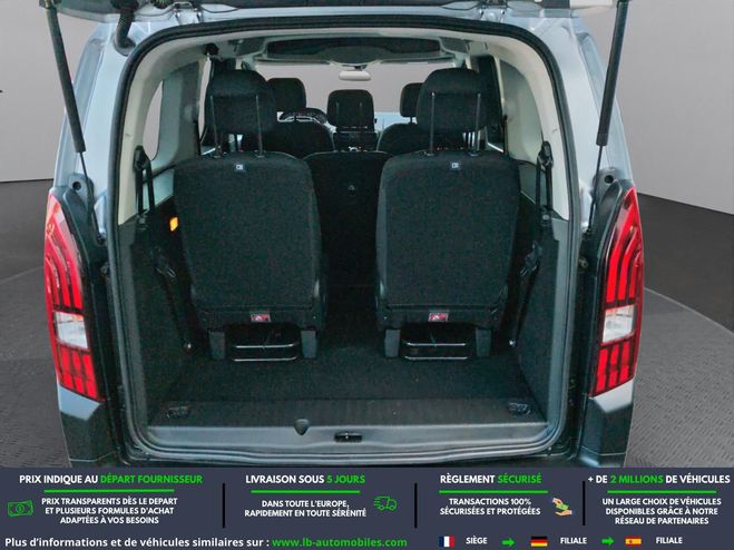 Peugeot Rifter BlueHDi 130  BVM 7pl Gris M�tallique de 2021