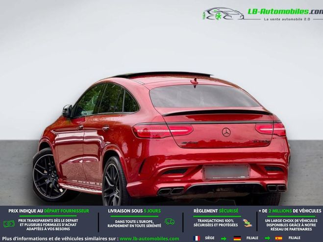 Mercedes GLE 63 AMG BVA 4MATIC Rouge M�tallique de 2017