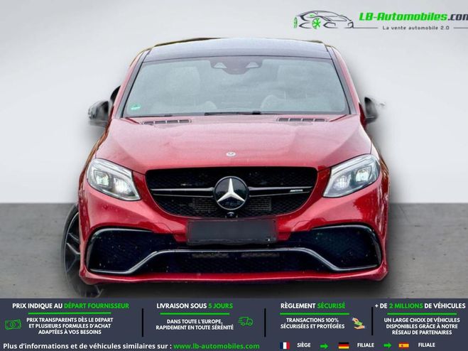 Mercedes GLE 63 AMG BVA 4MATIC Rouge M�tallique de 2017