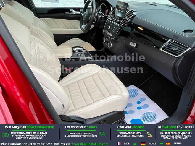 Mercedes GLE 63 AMG BVA 4MATIC Rouge M�tallique de 2017