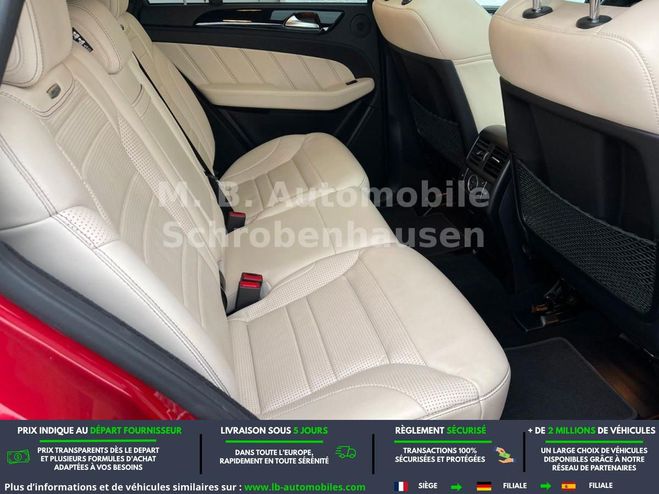 Mercedes GLE 63 AMG BVA 4MATIC Rouge M�tallique de 2017