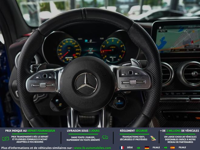 Mercedes GLC 63 S AMG BVA 4Matic+ Bleu M�tallique de 2020