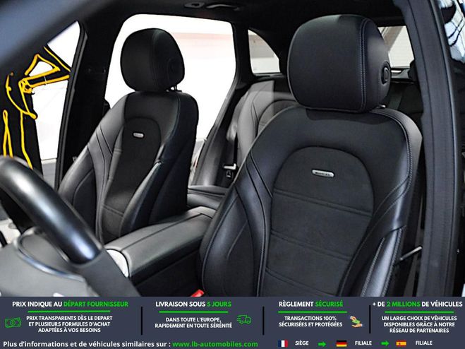 Mercedes GLC 63 S AMG BVA 4Matic+ Noir de 2019