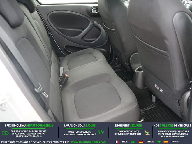 Smart Forfour 1.0 71 ch  BVA Argent� M�tallique de 2017