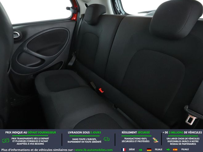 Smart Forfour 0.9 90 ch BVM Rouge M�tallique de 2018