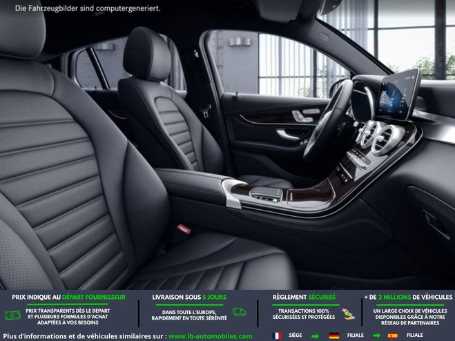 Mercedes GLC 300 de BVA 4Matic Bleu M�tallique de 2021
