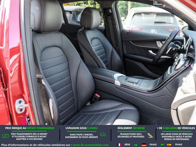Mercedes GLC 300 de BVA 4Matic Rouge M�tallique de 2021