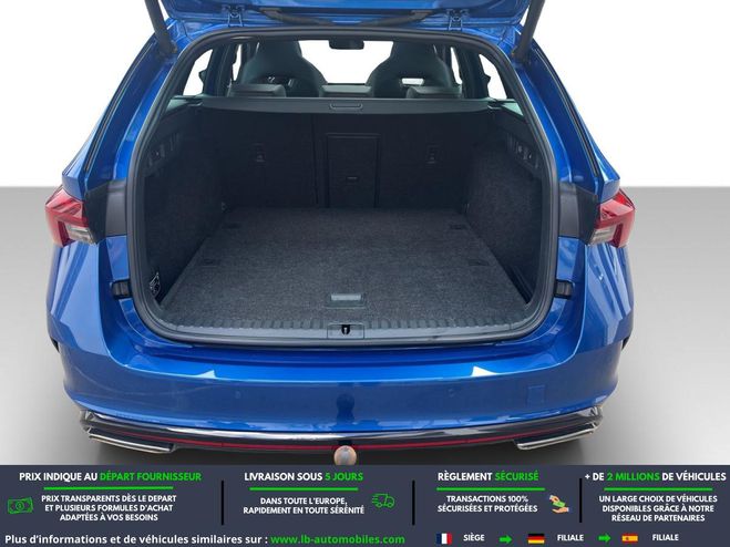 Skoda Octavia 2.0 TDI 200 ch BVA Bleu M�tallique de 2020