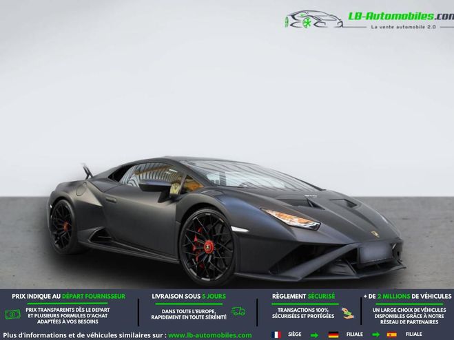 Lamborghini Huracan STO 5.2 V10 640 RWD LDF7 Noir Mate de 2022