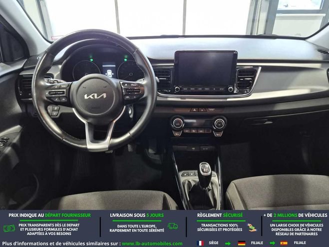 Kia Rio 1.0 T-GDi 100 ch BVM Bleu de 2022