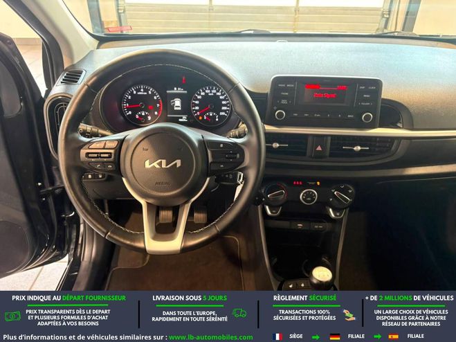 Kia Picanto 1.2 DPi 84ch BVM Noir M�tallique de 2022