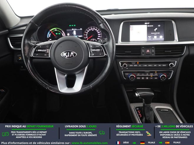 Kia Optima 2.0 GDi 205 ch Hybride Rechargeable BVA Noir M�tallique de 2019