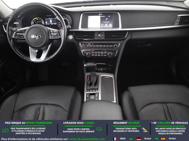 Kia Optima 2.0 GDi 205 ch Hybride Rechargeable BVA Noir M�tallique de 2019