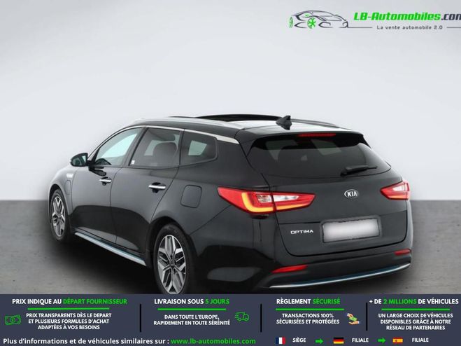 Kia Optima 2.0 GDi 205 ch Hybride Rechargeable BVA Noir M�tallique de 2019