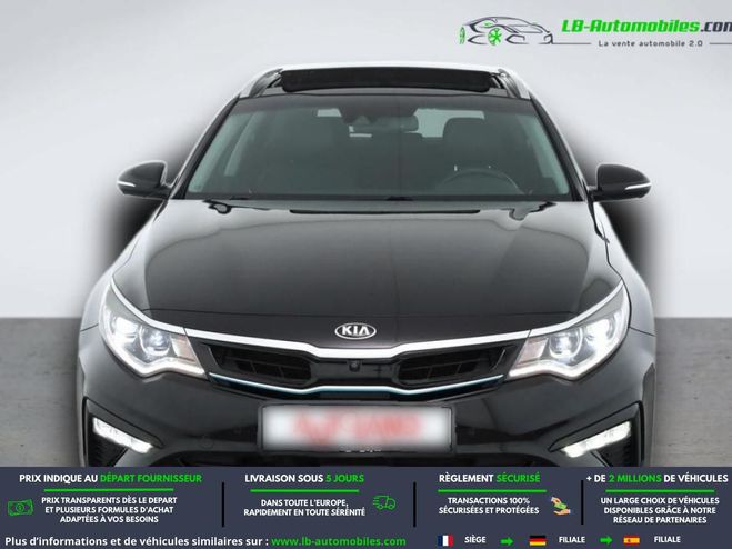 Kia Optima 2.0 GDi 205 ch Hybride Rechargeable BVA Noir M�tallique de 2019