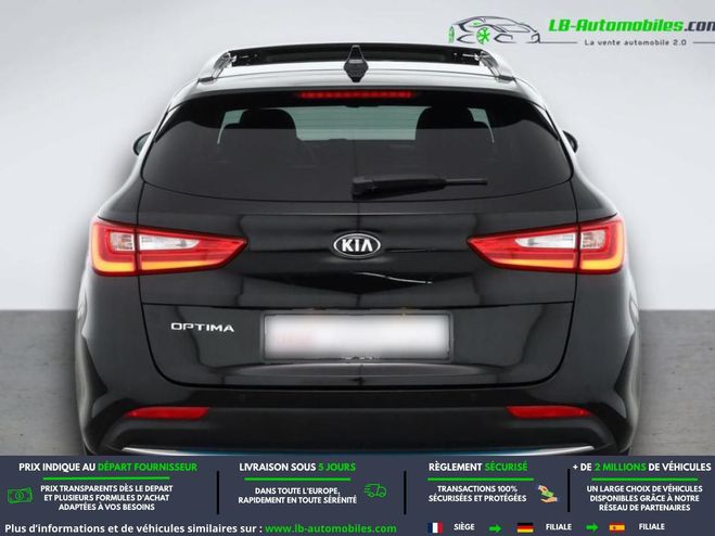 Kia Optima 2.0 GDi 205 ch Hybride Rechargeable BVA Noir M�tallique de 2019