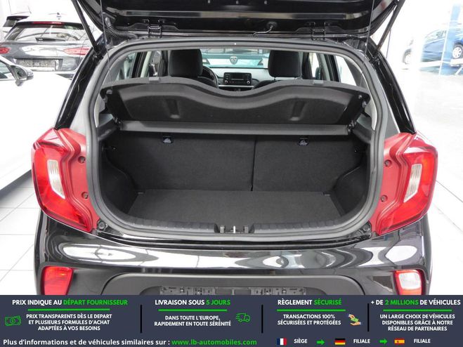 Kia Picanto 1.0 MPi 67 ch BVM Noir M�tallique de 2019