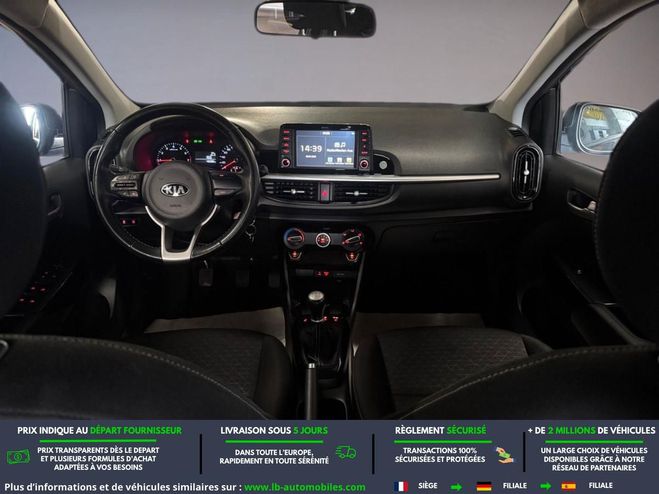 Kia Picanto 1.0 MPi 67 ch BVM Noir M�tallique de 2018