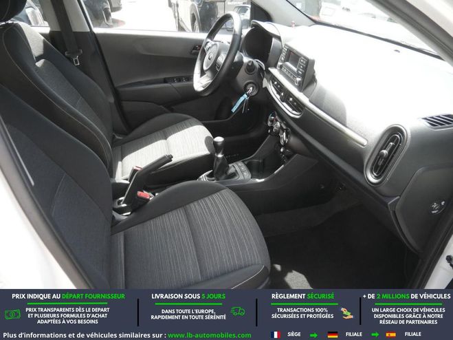 Kia Picanto 1.0 MPi 67 ch BVM Blanc de 2019