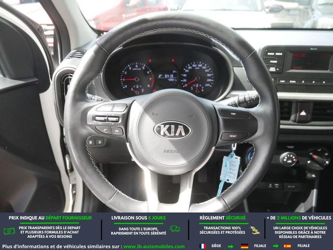 Kia Picanto 1.0 MPi 67 ch BVM Blanc de 2019
