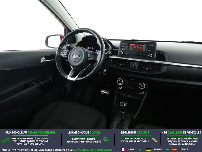 Kia Picanto 1.2L 84 ch BVA Rouge de 2019