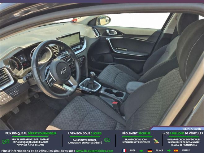 Kia Ceed 1.4 T-GDi 140 ch BVM Noir M�tallique de 2021
