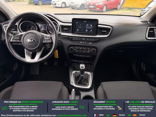 Kia Ceed 1.0 T-GDi 100 ch BVM Bleu M�tallique de 2019