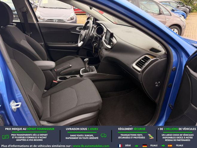 Kia Ceed 1.0 T-GDi 100 ch BVM Bleu M�tallique de 2019