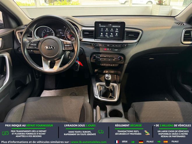 Kia Ceed 1.0 T-GDi 100 ch BVM Bleu M�tallique de 2019