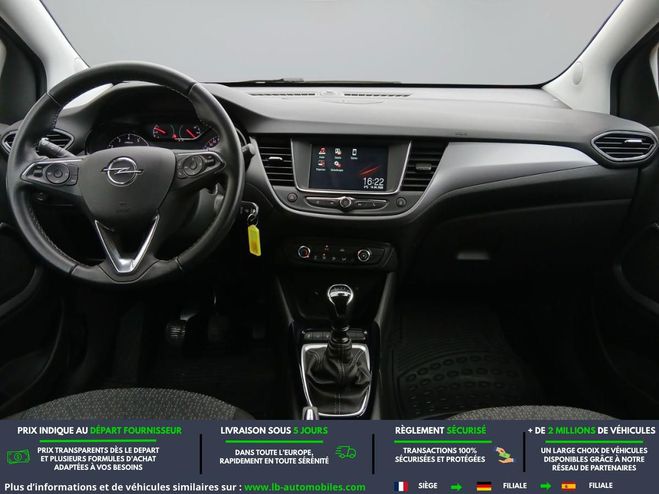 Opel Crossland 1.2 Turbo 110 ch BVM Bleu M�tallique de 2022