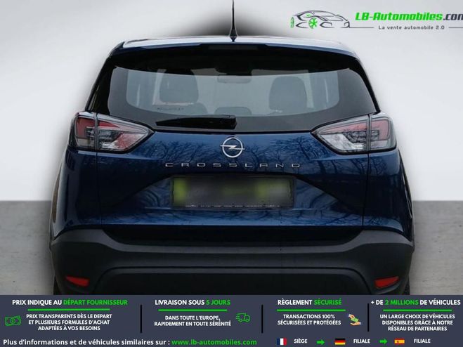 Opel Crossland 1.2 Turbo 110 ch BVM Bleu M�tallique de 2022