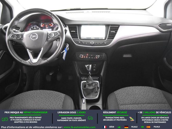 Opel Crossland 1.2 Turbo 110 ch BVM Gris M�tallique de 2022
