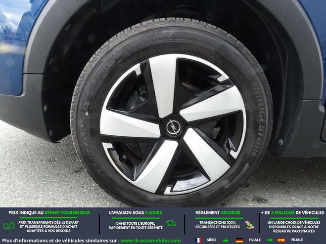 Opel Crossland 1.2 Turbo 110 ch BVM Bleu M�tallique de 2023