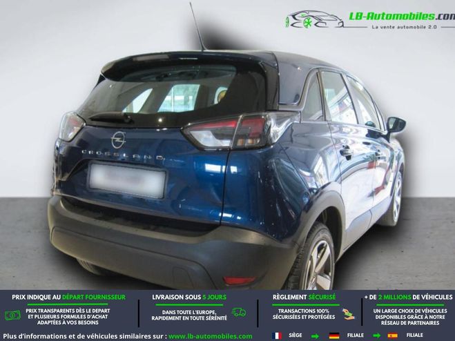 Opel Crossland 1.2 Turbo 110 ch BVM Bleu M�tallique de 2023