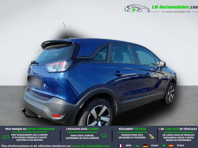 Opel Crossland 1.2 Turbo 110 ch BVM Bleu M�tallique de 2022