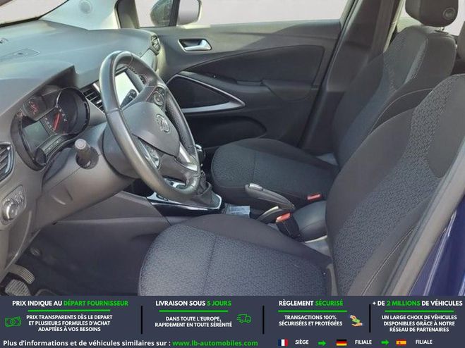 Opel Crossland 1.2 Turbo 110 ch BVM Bleu M�tallique de 2022