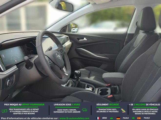 Opel Grandland 1.2 Turbo 130 ch BVM Blanc de 2024