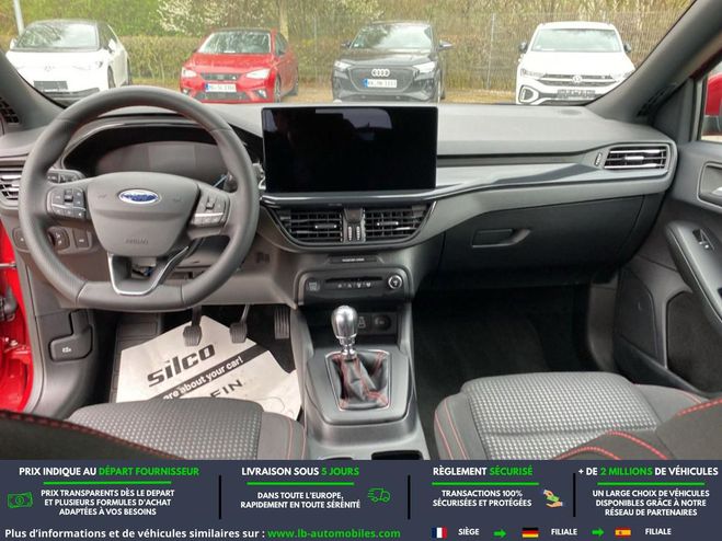 Ford Focus 1.0 EcoBoost 155 mHEV BVM Rouge M�tallique de 2023