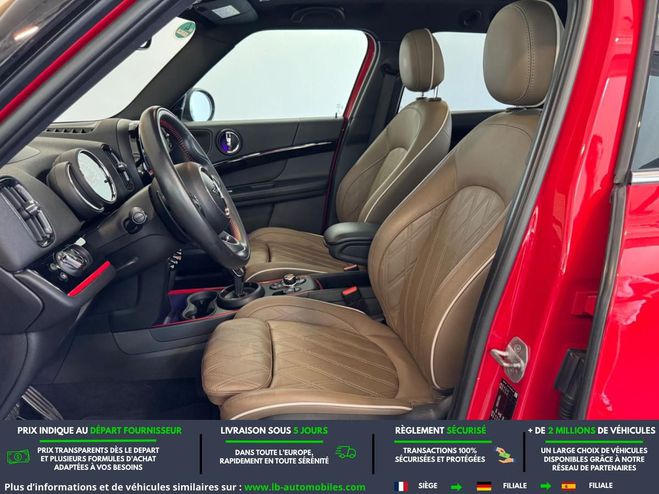 Mini Countryman John  Works 306 ch BVA Rouge M�tallique de 2020