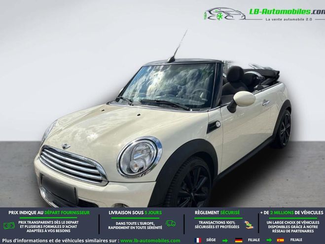 Mini Cabrio 98 ch BVM Blanc de 2014