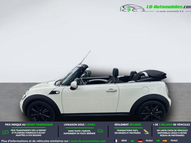 Mini Cabrio 98 ch BVM Blanc de 2014