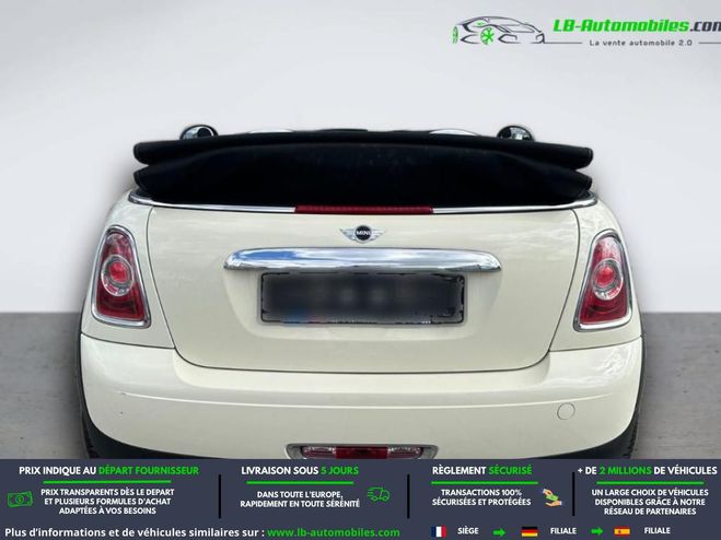 Mini Cabrio 98 ch BVM Blanc de 2014