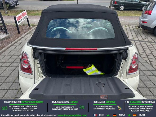 Mini Cabrio 98 ch BVM Blanc de 2014