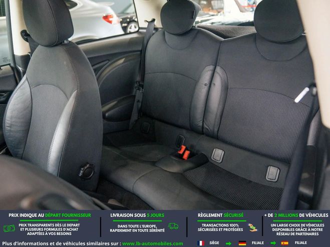 Mini Cabrio 122 ch BVM Noir M�tallique de 2013