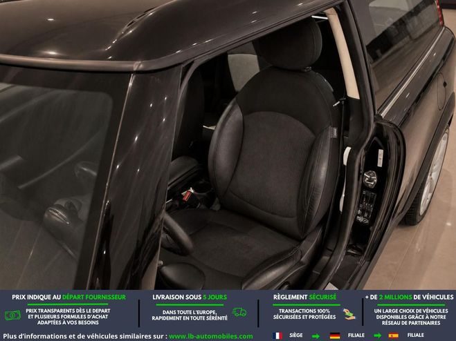 Mini Cabrio 122 ch BVM Noir M�tallique de 2013